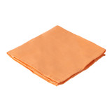 Solid Linen Pocket Square - Peach