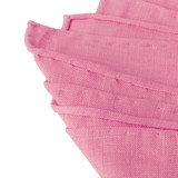 Solid Linen Pocket Square - Light Pink