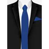 Solid Slim Tie - Royal Blue