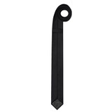 Solid Ultra Skinny Tie - Black