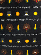 Kid's Thanksgiving Turkey Tie