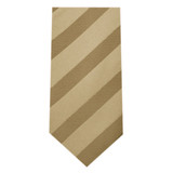 Kid's Tonal Stripe Tie - Tan