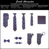 Banded Easter Eggs Bow Tie