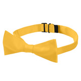 Solid Self-Tie Bow Tie - Canary