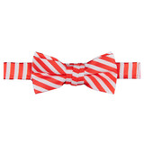 Kid's Candy Cane Stripe Banded Bow Tie