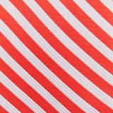 Banded Candy Cane Stripe Bow Tie