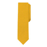 Kid's Polka Dot Tie - Gold