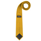 Kid's Polka Dot Tie - Gold