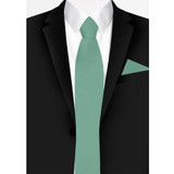 Men's Pocket Square Solid Color  - Seafoam