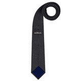 Kid's Polka Dot Tie - Black