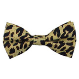 Leopard Self-Tie Bow Tie