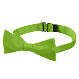 Solid Self-Tie Bow Tie - Apple Green