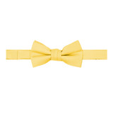 Kid's Woven Mini Squares Banded Bow Tie - Canary