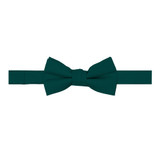 Kid's Woven Mini Squares Banded Bow Tie - Hunter