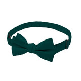 Kid's Woven Mini Squares Banded Bow Tie - Hunter