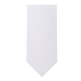 Kid's Mini Squares Tie - White