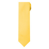Kid's Mini Squares Tie - Canary Yellow