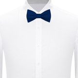 Woven Mini Squares Self-Tie Bow Tie - Royal