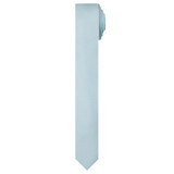 Woven Mini Squares Ultra Skinny Tie - Sky Blue