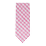 Kid's Gingham Tie - Pink