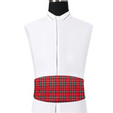 Royal Stewart Plaid Cummerbund