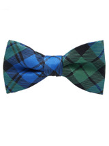 Black Watch Tartan Plaid Self-Tie Bow Tie