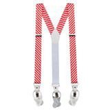 Candy Cane Stripe Suspenders