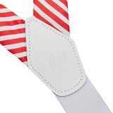 Kid's Candy Cane Striped Suspenders