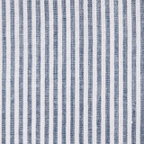 Seersucker Striped Slim Tie - Navy Blue
