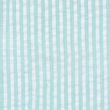 Seersucker Striped Pocket Square - Turquoise