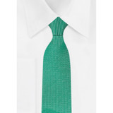 Kid's Mini Squares 14 inch Clip-On Tie - Mint Julep