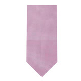 Woven Mini Squares Slim Tie - Lavender