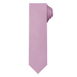 Woven Mini Squares Slim Tie - Lavender