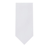 Men's Woven Subtle Mini Squares Slim Neck Tie - White