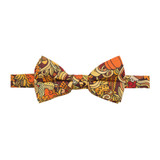 Banded Autumn Art Bow Tie