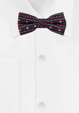 Kid's Valentine's Banded Bow Tie