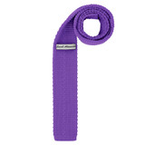 Boys' Prep Solid Color Knitted Self-Tie Regular Neck Tie - Orchid Purple