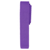 Solid Knitted Slim Tie - Orchid Purple