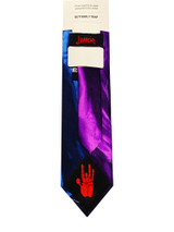 Jerry Garcia Butterfly Trap Neck Tie - Purple