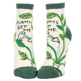 Plants Get Me Ankle Socks for Women