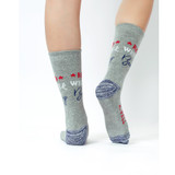 Red White and Boozy Funny Socks for Women