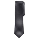 Polka Dot Tie - Charcoal