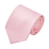 Polka Dot Tie - Bridal Pink