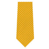 Polka Dot Tie - Gold