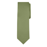 Solid Tie - Olive Green