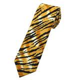 Men's Tiger Animal Print Neck Tie