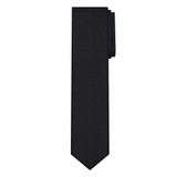 Men's Tone on Tone Houndstooth Neck Tie - Black