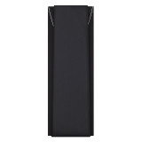 Men's Tone on Tone Metallic Neck Tie - Black Men's Tone on Tone Metallic Neck Tie - Black