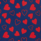 Valentine's Mini Red Hearts Tie