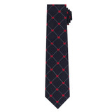 Valentine's Grid Tie - Black